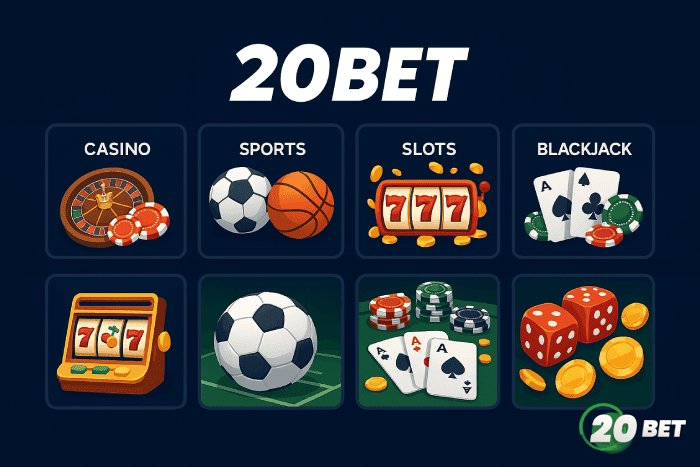 20BET cassino confiável do Brasil