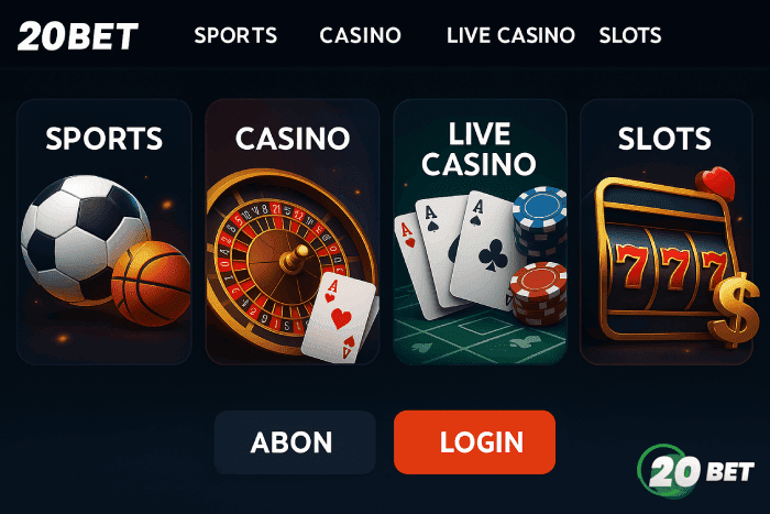 Plataforma premium Cassino 20BET