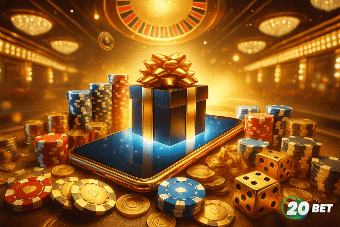 Bônus de cassino móvel 20BET com apostas online