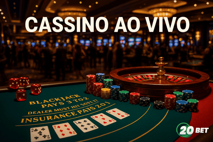 Live Casino 20BET bônus e prêmios incríveis