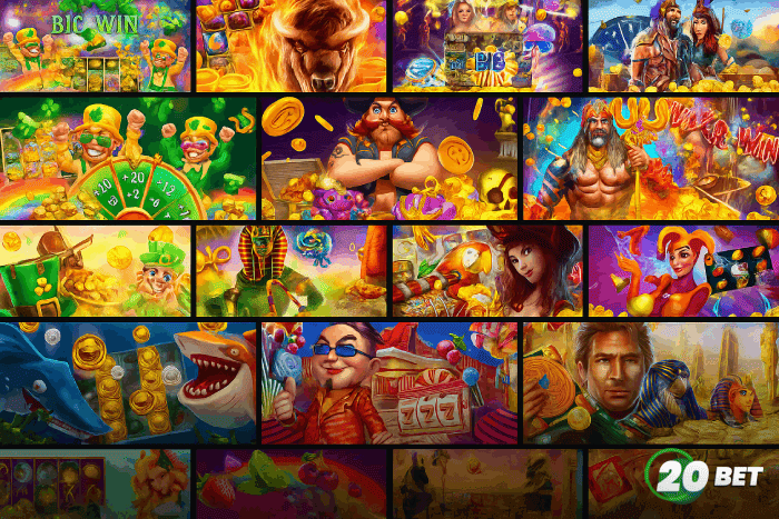 Jogos de caça-níqueis Cassino 20BET online