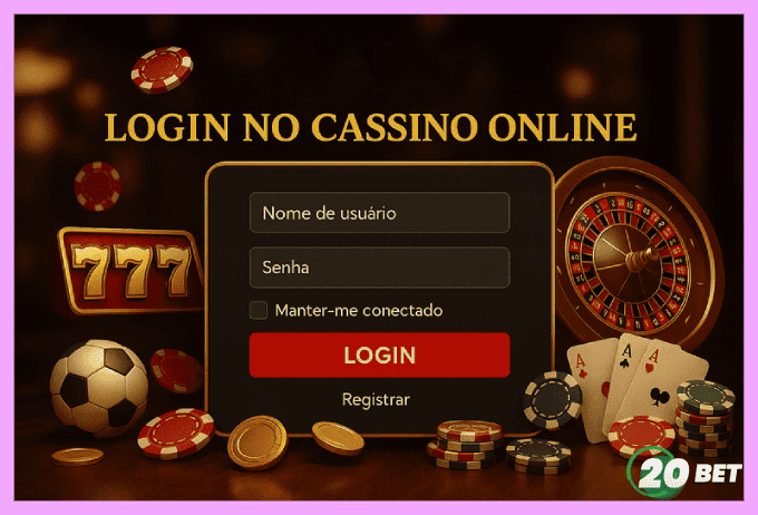 Login Cassino 20BET apostas seguras online